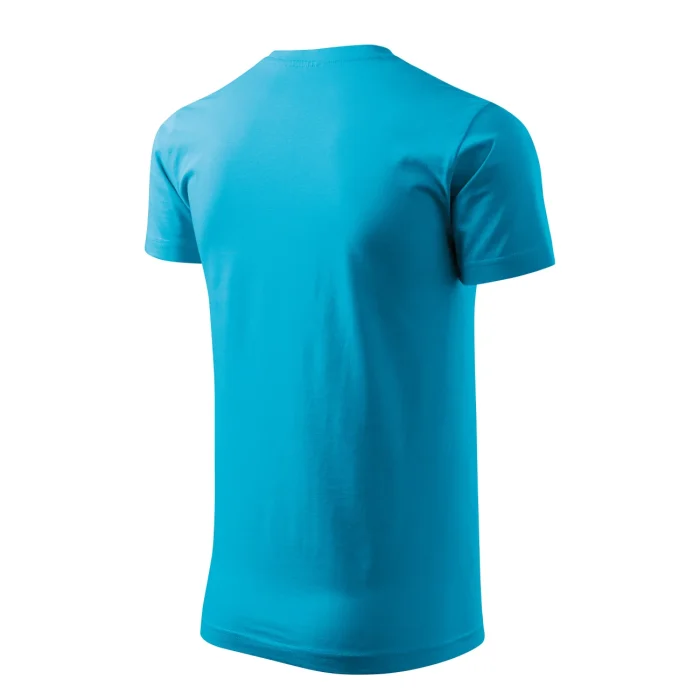 T-shirt męski Malfini Basic 129 turkusowa - obrazek 4