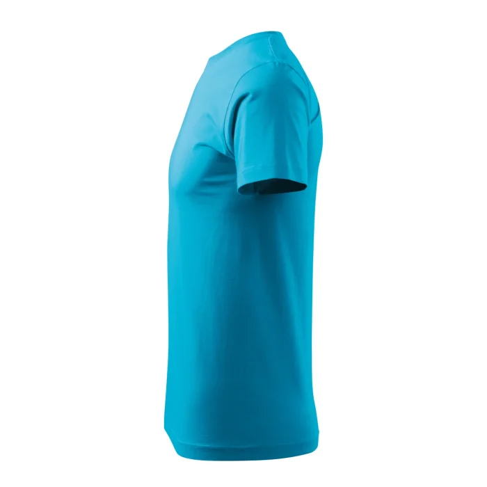 T-shirt męski Malfini Basic 129 turkusowa - obrazek 5