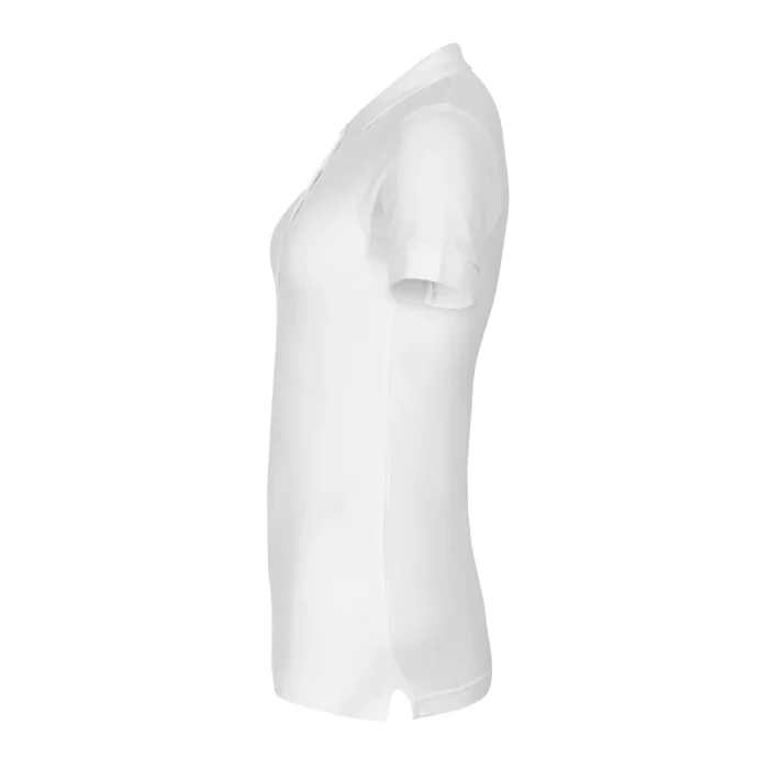Koszulka polo damska Malfini Cotton Heavy 216 biała - obrazek 4