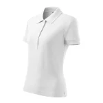 Koszulka polo damska Malfini Cotton Heavy 216 biała