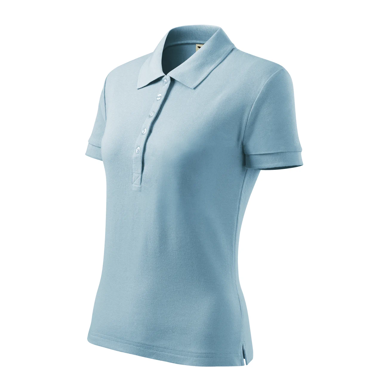 koszulka-polo-heavy-damska-bawelna-malfini-216-15-blekitna-3 Koszulka polo damska Malfini Cotton Heavy 216 błękitna - obrazek 1