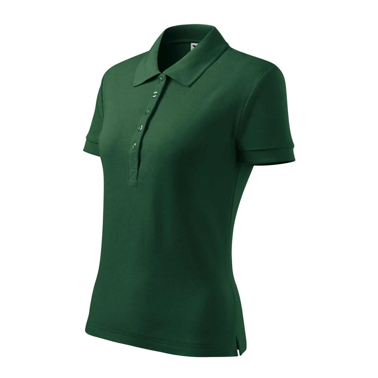 koszulka-polo-heavy-damska-bawelna-malfini-216-d3-ciemnozielony-3 Koszulka polo damska Malfini Cotton Heavy 216 ciemnozielona - obrazek 1