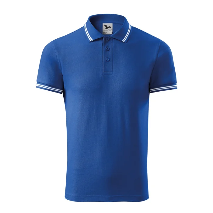 Koszulka polo męska Malfini Urban 219 chabrowa - obrazek 2
