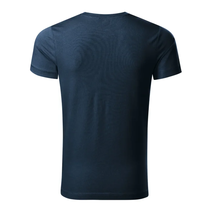 T-shirt męski slim fit Malfini Action 150 granatowa - obrazek 3