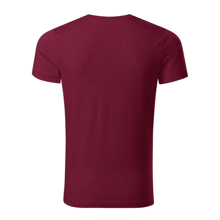 T-shirt męski slim fit Malfini Action 150 wiśniowa - obrazek 3
