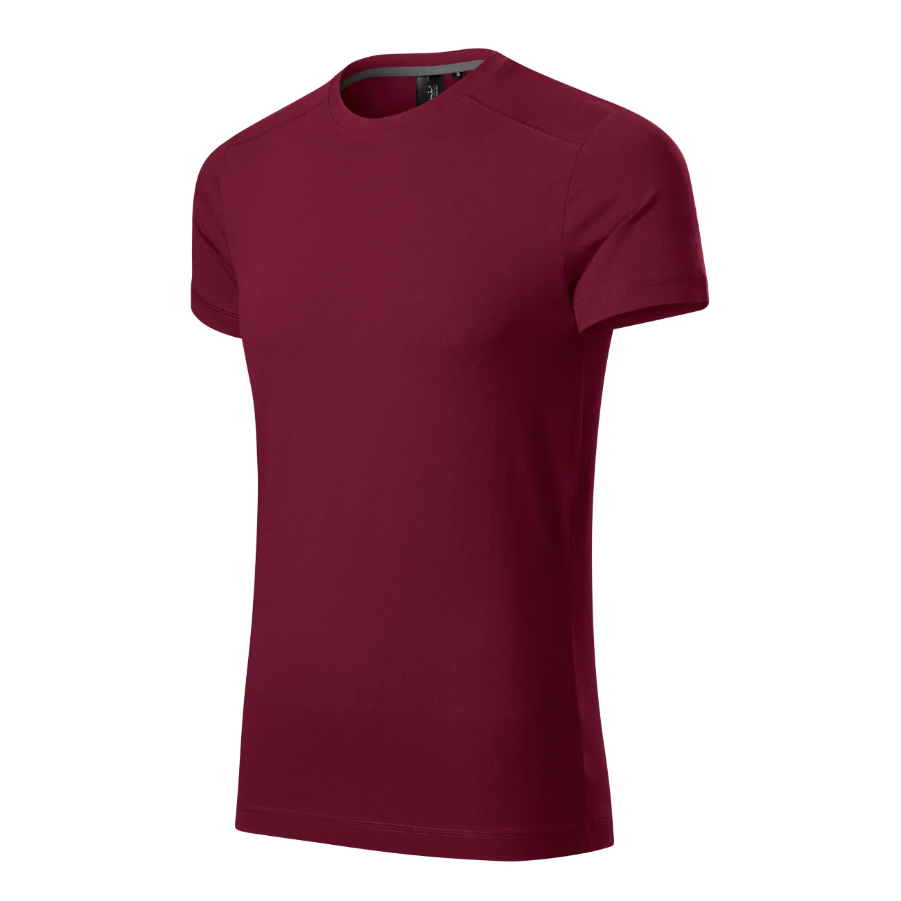 koszulka-t-shirt-action-bawelna-malfini-150-86-garnet-3 T-shirt męski slim fit Malfini Action 150 wiśniowa - obrazek 1