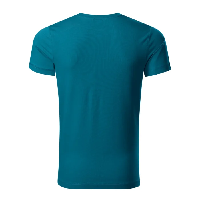 T-shirt męski slim fit Malfini Action 150 Petrol Blue - obrazek 3