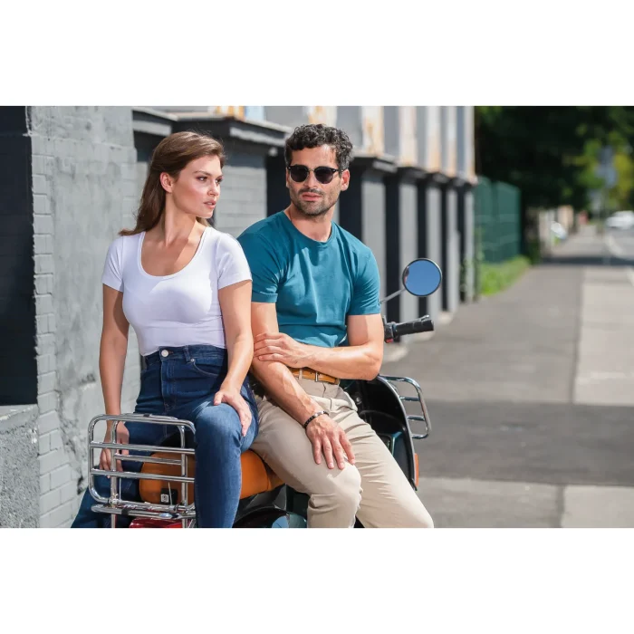 T-shirt męski slim fit Malfini Action 150 Petrol Blue - obrazek 6