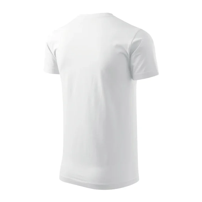 T-shirt męski Malfini Basic 129 biały - obrazek 5