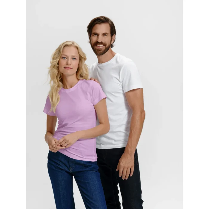 T-shirt męski Malfini Basic 129 biały - obrazek 7