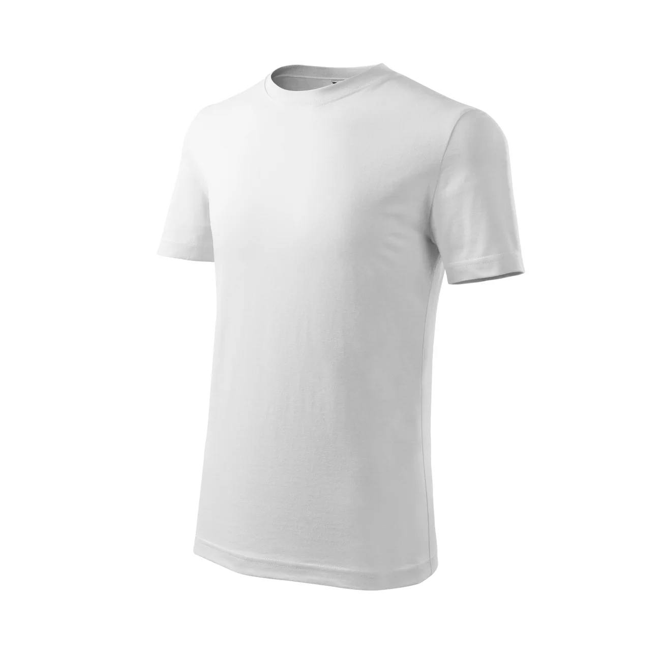 koszulka-t-shirt-basic-bawelna-malfini-135-new-00-biala-3 Koszulka dziecięca Malfini Classic New 135 biała - obrazek 1