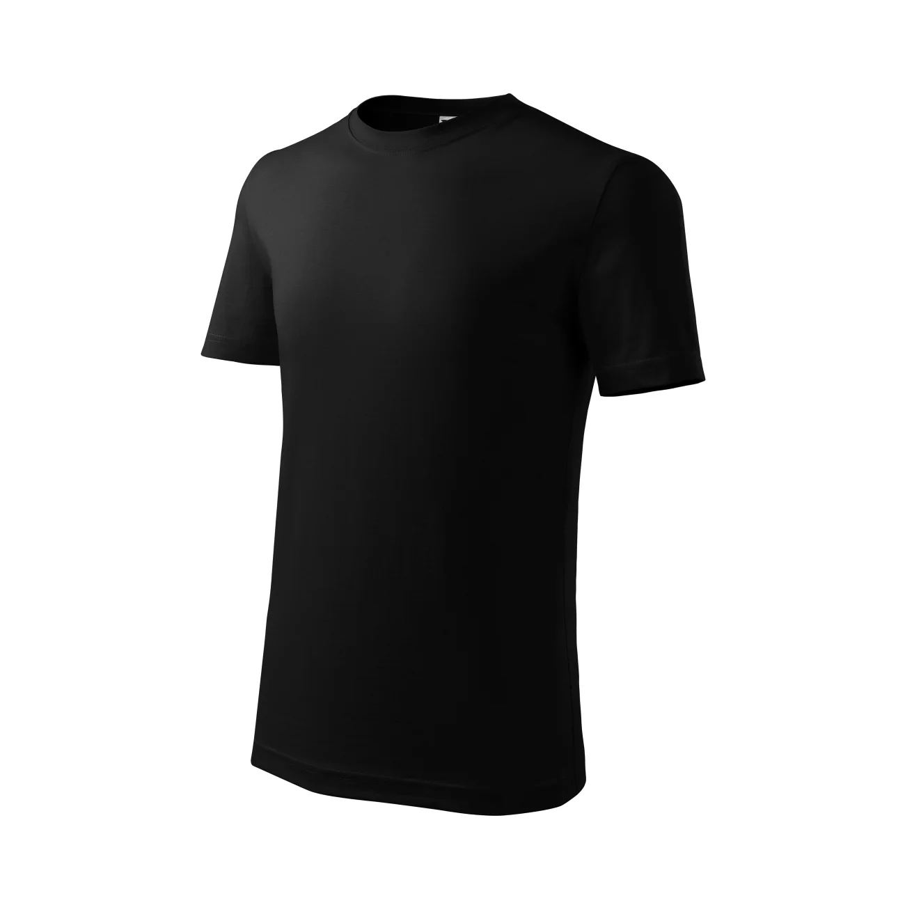koszulka-t-shirt-basic-bawelna-malfini-135-new-01-czarna-3 Koszulka dziecięca Malfini Classic New 135 czarna - obrazek 1