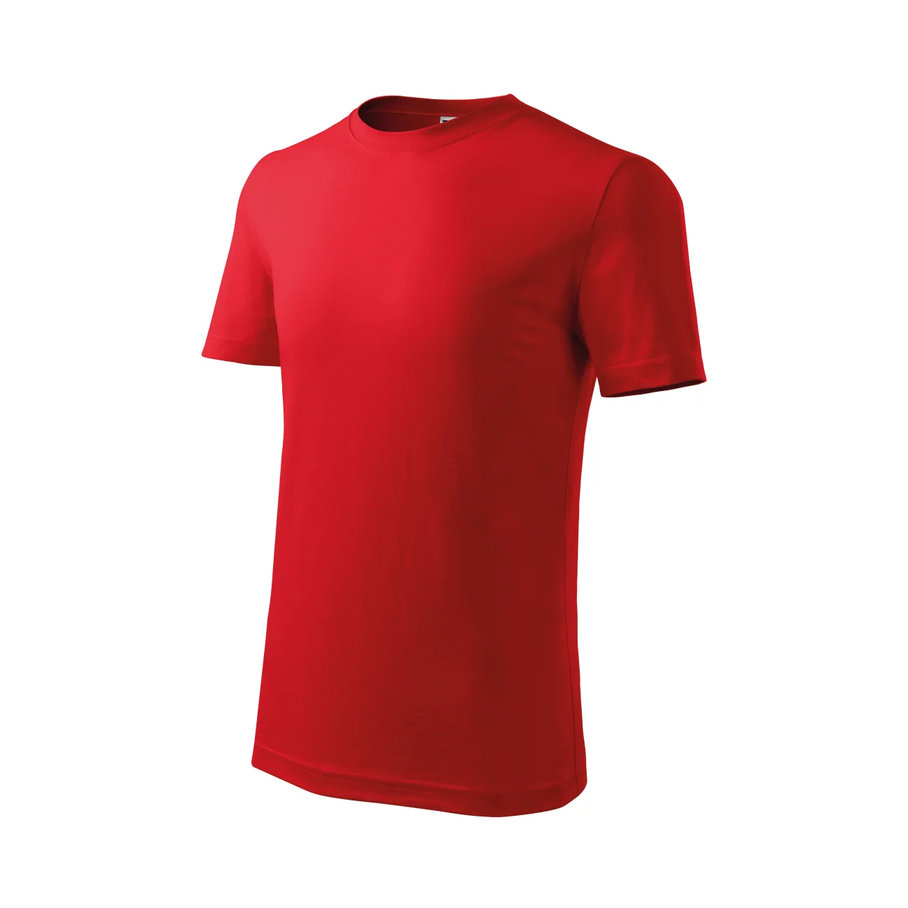 koszulka-t-shirt-basic-bawelna-malfini-135-new-07-czerwona-3 Koszulka dziecięca Malfini Classic New 135 czerwona - obrazek 1
