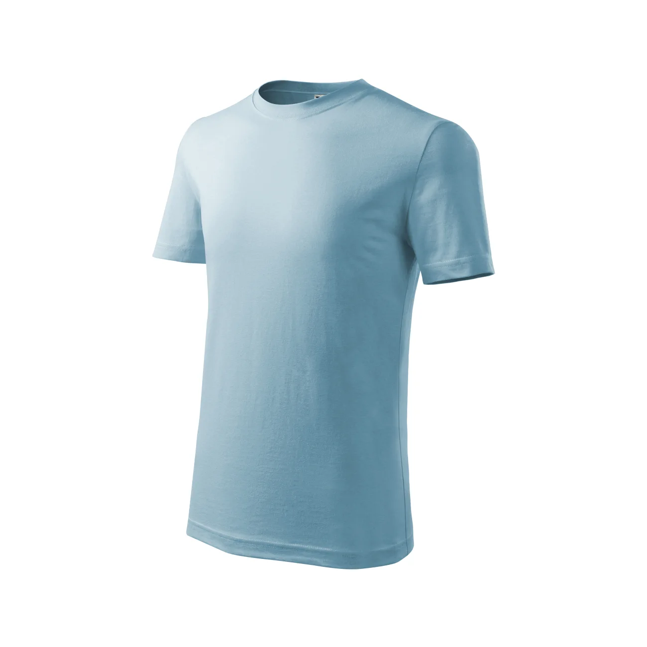 koszulka-t-shirt-basic-bawelna-malfini-135-new-15-blekit-3 Koszulka dziecięca Malfini Classic New 135 błękitna - obrazek 1