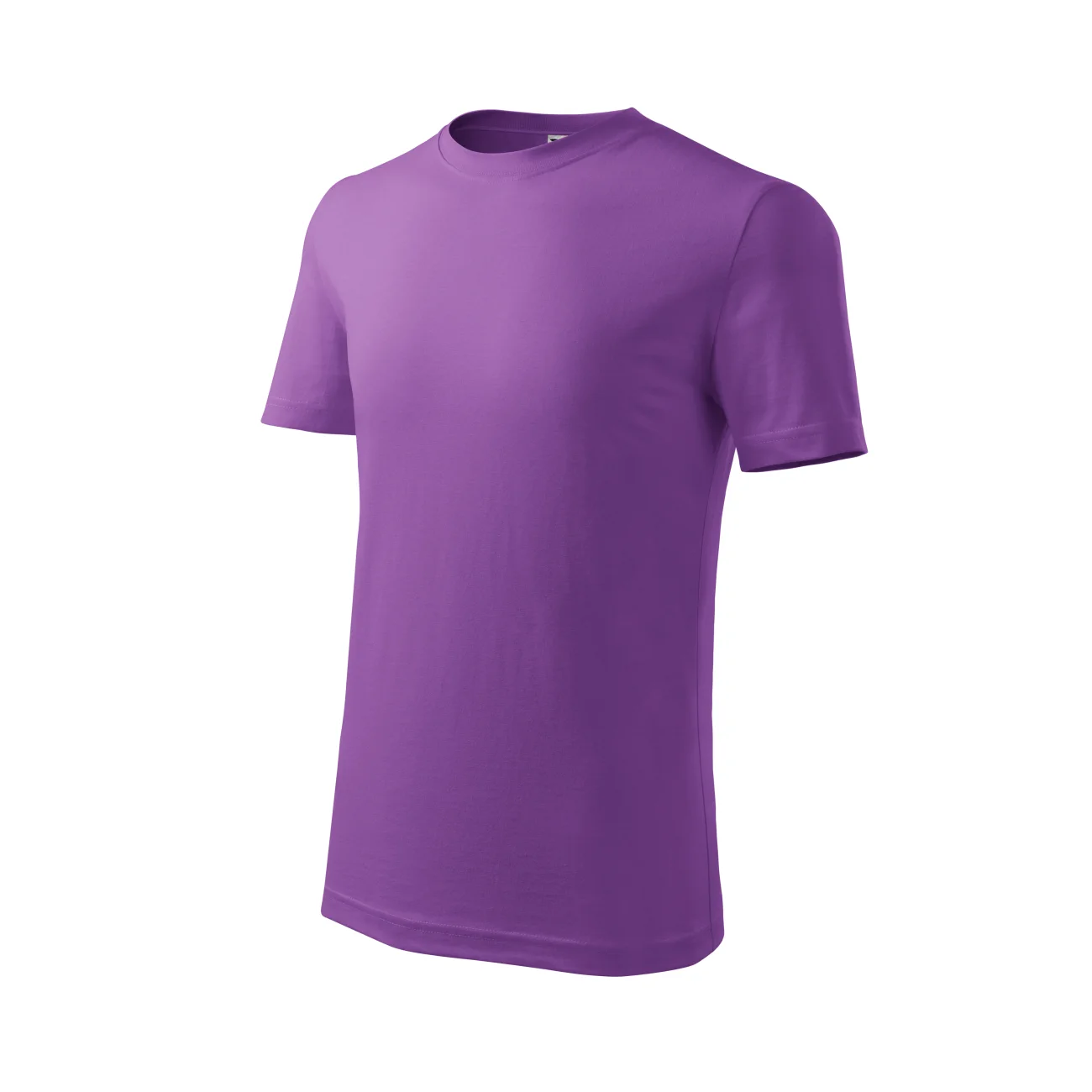 koszulka-t-shirt-basic-bawelna-malfini-135-new-64-fioletowy-3 Koszulka dziecięca Malfini Classic New 135 fioletowa - obrazek 1