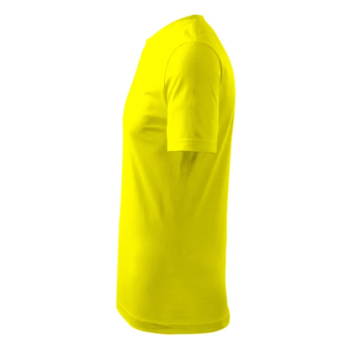 Koszulka dziecięca Malfini Classic New 135 cytrynowa - obrazek 4