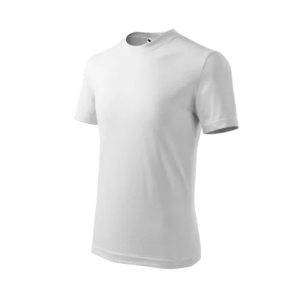 T-shirt dziecięcy Malfini Basic 138 biała