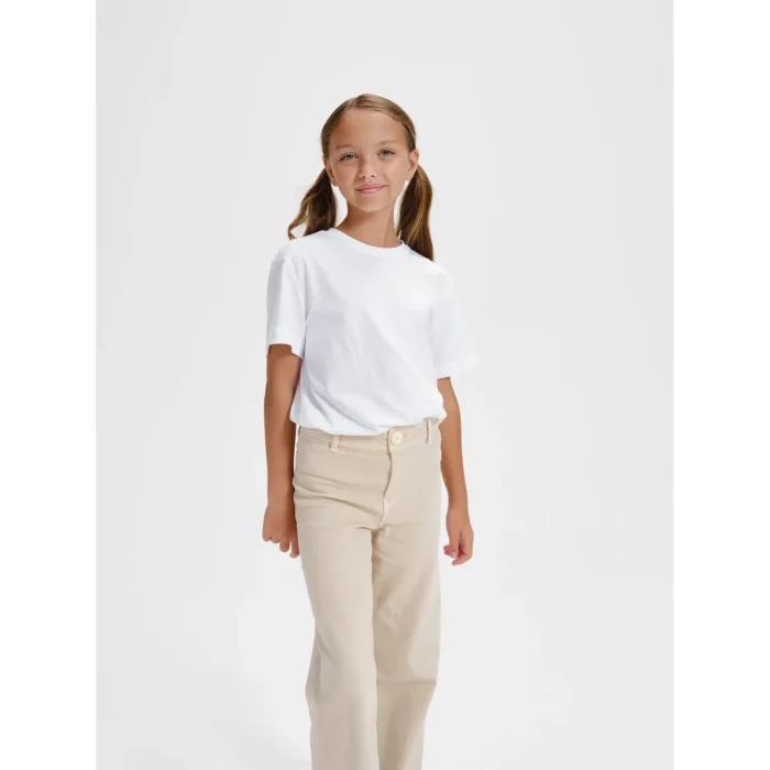 T-shirt dziecięcy Malfini Basic 138 biała - obrazek 7