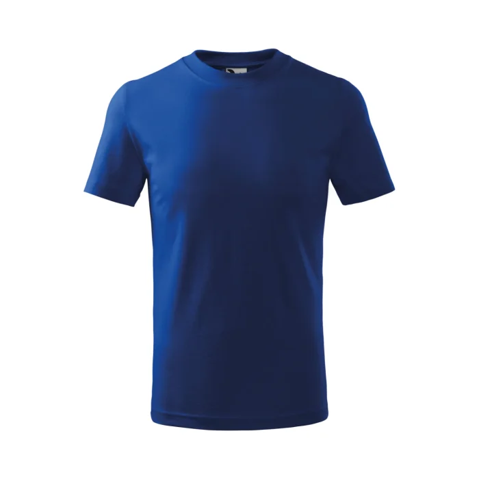 T-shirt dziecięcy Malfini Basic 138 chabrowy - obrazek 2