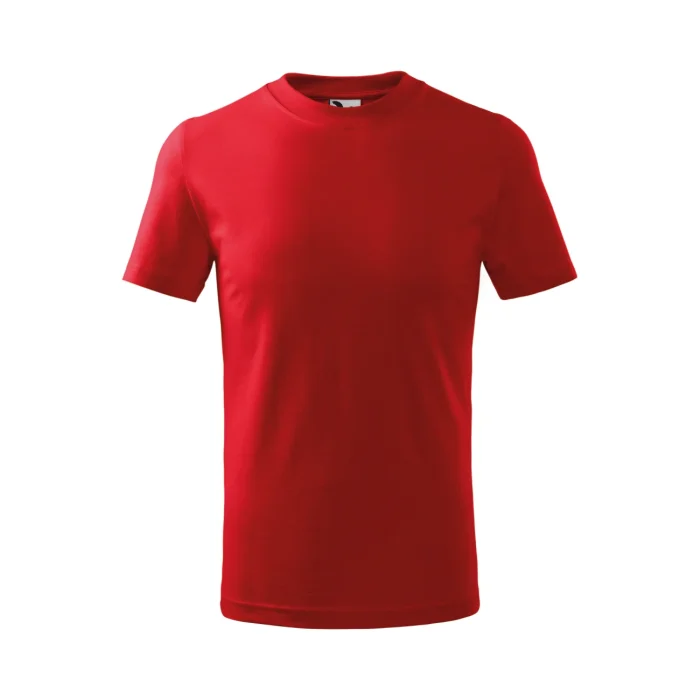T-shirt dziecięcy Malfini Basic 138 czerwony - obrazek 2