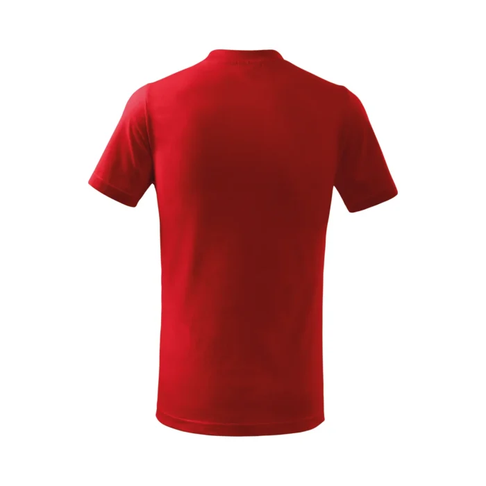 T-shirt dziecięcy Malfini Basic 138 czerwony - obrazek 3