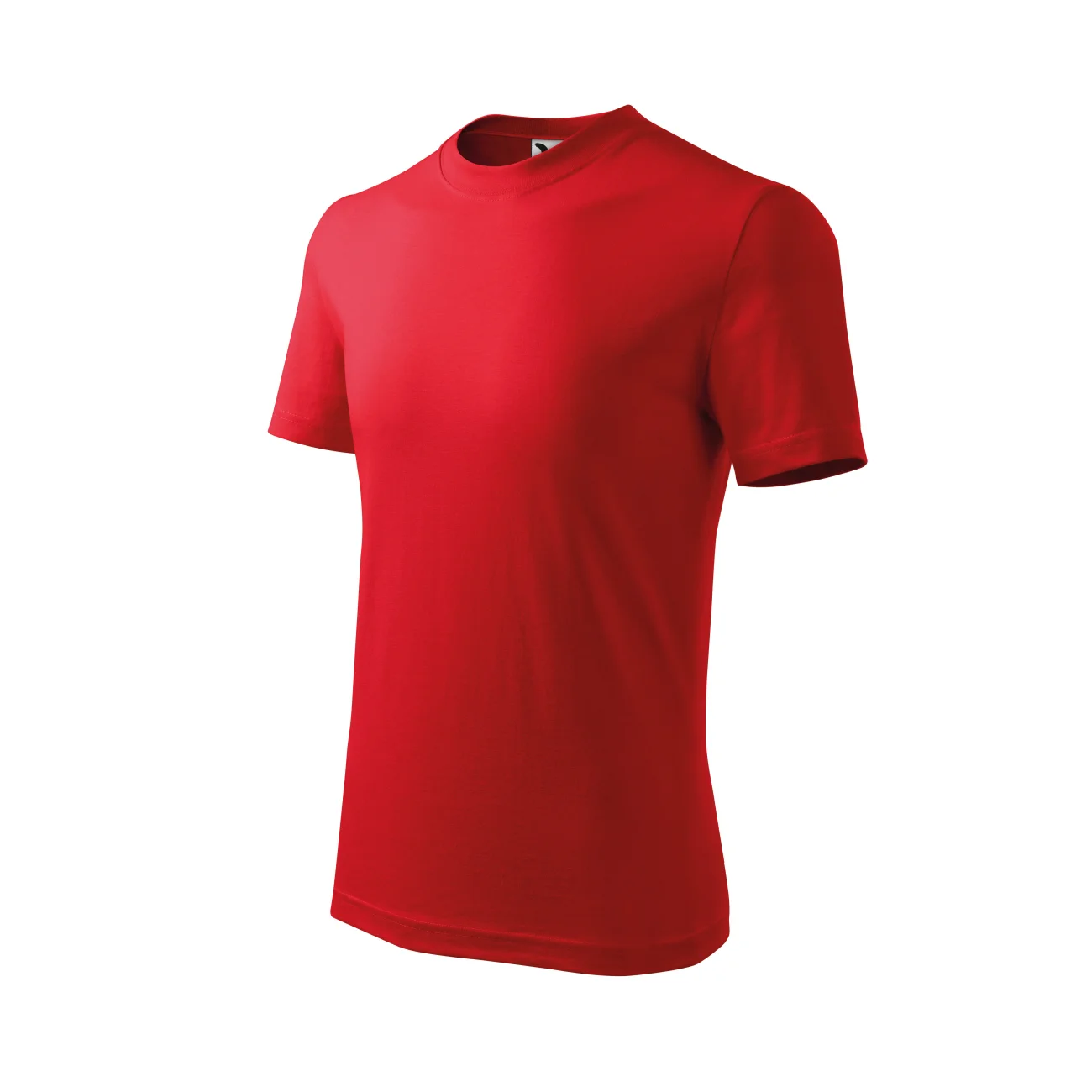 koszulka-t-shirt-basic-bawelna-malfini-138-07-czerwony-3 T-shirt dziecięcy Malfini Basic 138 czerwony - obrazek 1