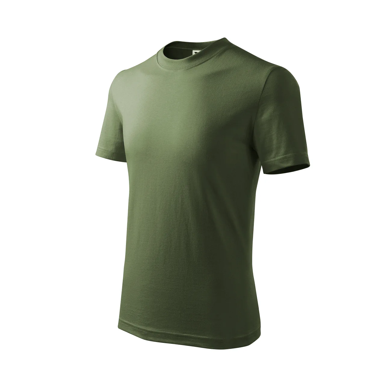 koszulka-t-shirt-basic-bawelna-malfini-138-09-khaki-3 T-shirt dziecięcy Malfini Basic 138 khaki - obrazek 1