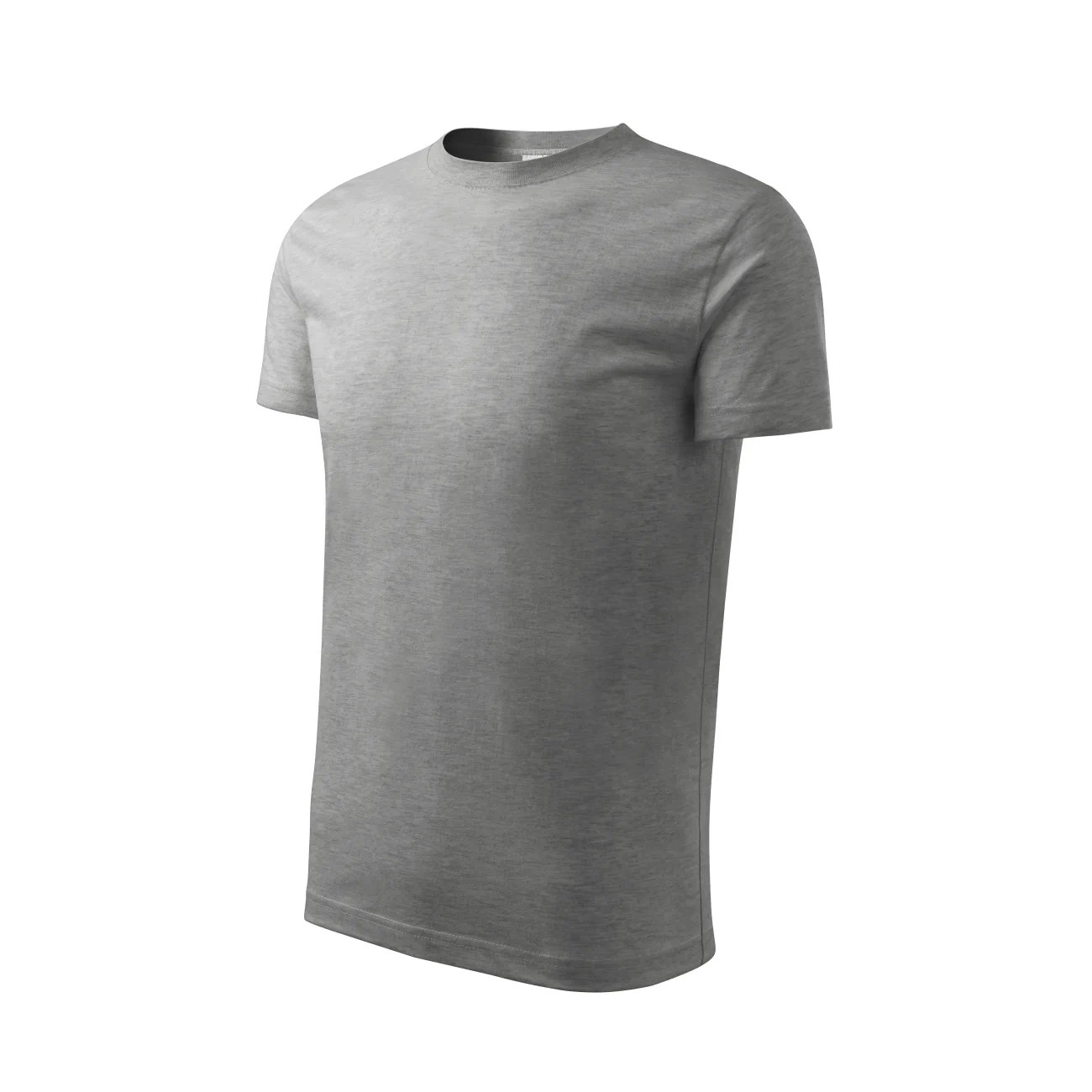 koszulka-t-shirt-basic-bawelna-malfini-138-11-ciemnoszary-melanz-3 T-shirt dziecięcy Malfini Basic 138 ciemnoszary melanż - obrazek 1