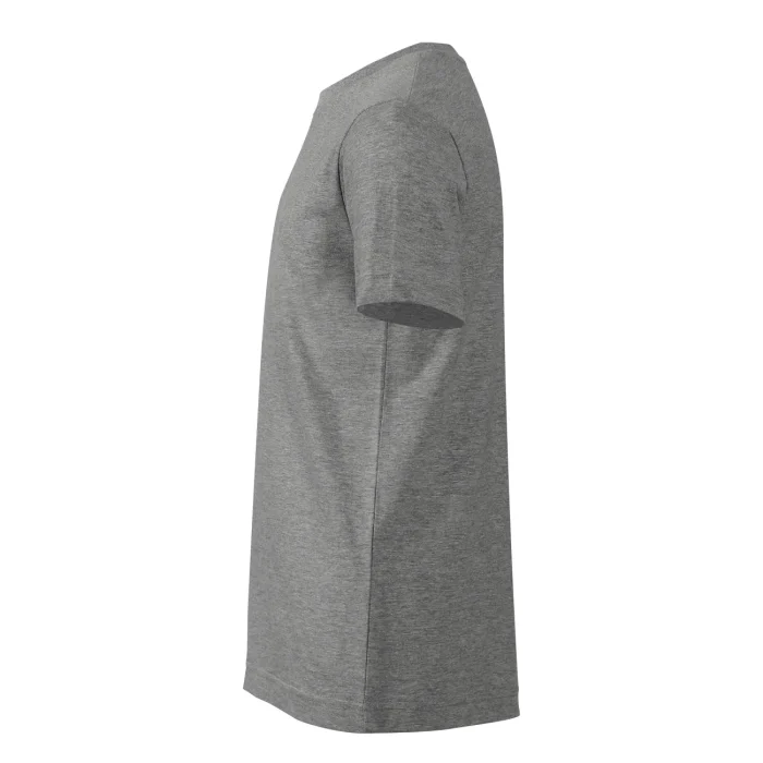 T-shirt dziecięcy Malfini Basic 138 ciemnoszary melanż - obrazek 4