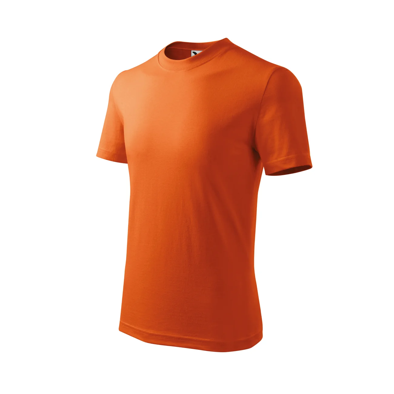 koszulka-t-shirt-basic-bawelna-malfini-138-11-pomaranczowy-3 T-shirt dziecięcy Malfini Basic 138 pomarańczowa - obrazek 1