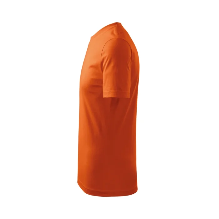 T-shirt dziecięcy Malfini Basic 138 pomarańczowa - obrazek 4