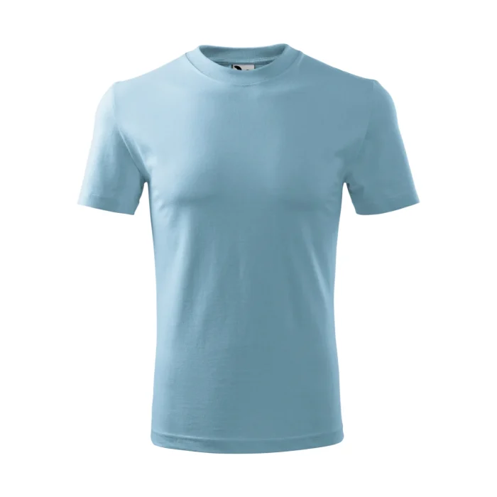 T-shirt dziecięcy Malfini Basic 138 lazurowa - obrazek 2