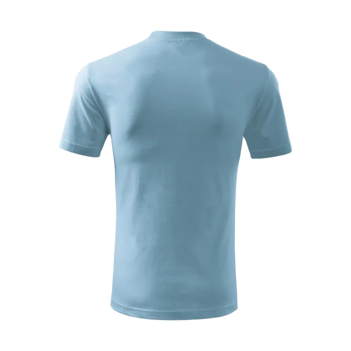 T-shirt dziecięcy Malfini Basic 138 lazurowa - obrazek 3