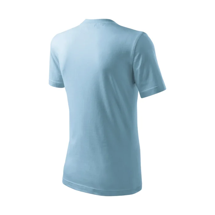 T-shirt dziecięcy Malfini Basic 138 lazurowa - obrazek 4