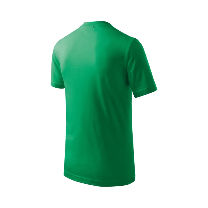 T-shirt dziecięcy Malfini Basic 138 zieleń trawy - obrazek 2