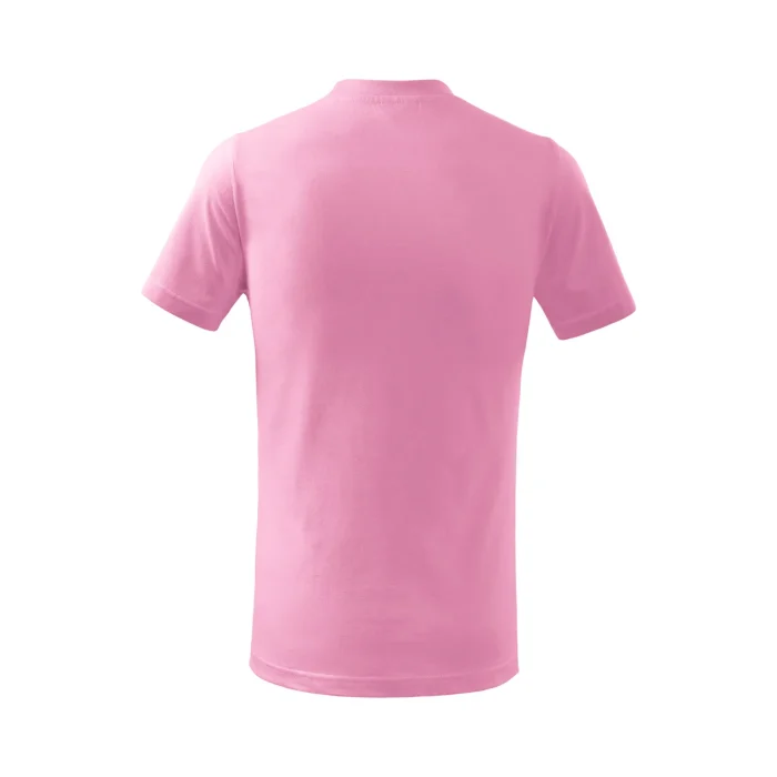 T-shirt dziecięcy Malfini Basic 138 różowa - obrazek 3