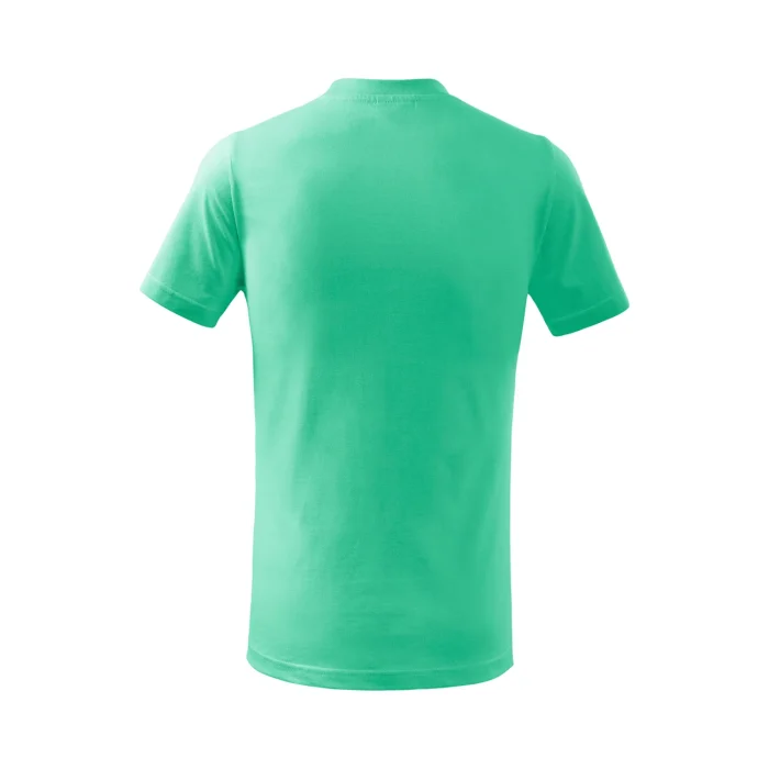 T-shirt dziecięcy Malfini Basic 138 miętowy - obrazek 3