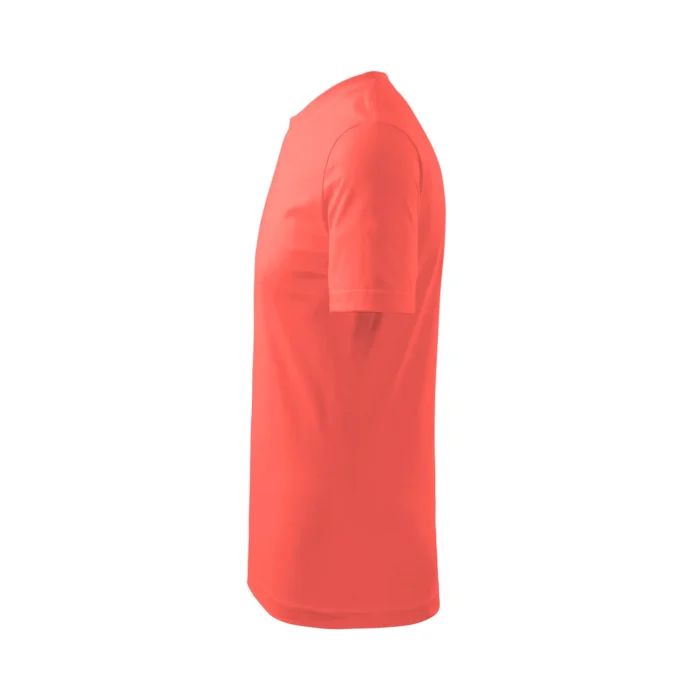 T-shirt dziecięcy Malfini Basic 138 coral - obrazek 4
