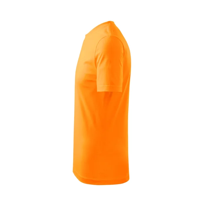 T-shirt dziecięcy Malfini Basic 138 mandarynkowy - obrazek 4