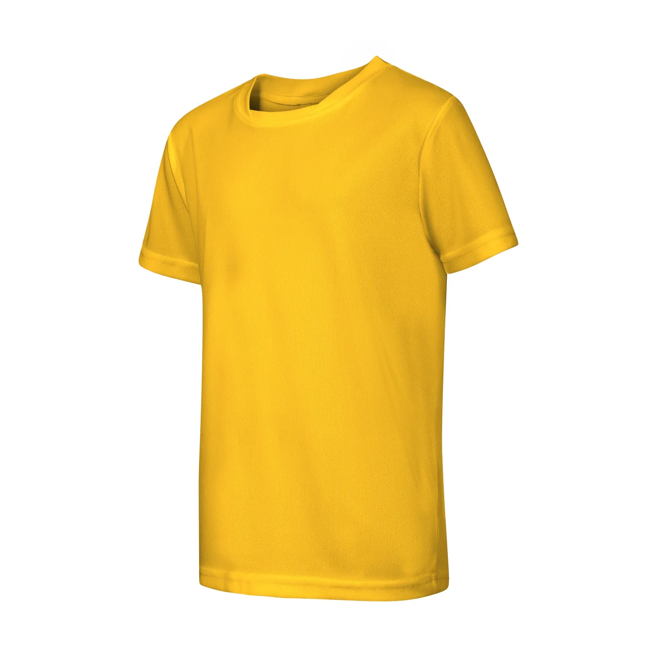 koszulka-t-shirt-basic-bawelna-malfini-147-04-zolta-3 Koszulka sportowa dziecięca Malfini Fantasy 147 żółta - obrazek 1