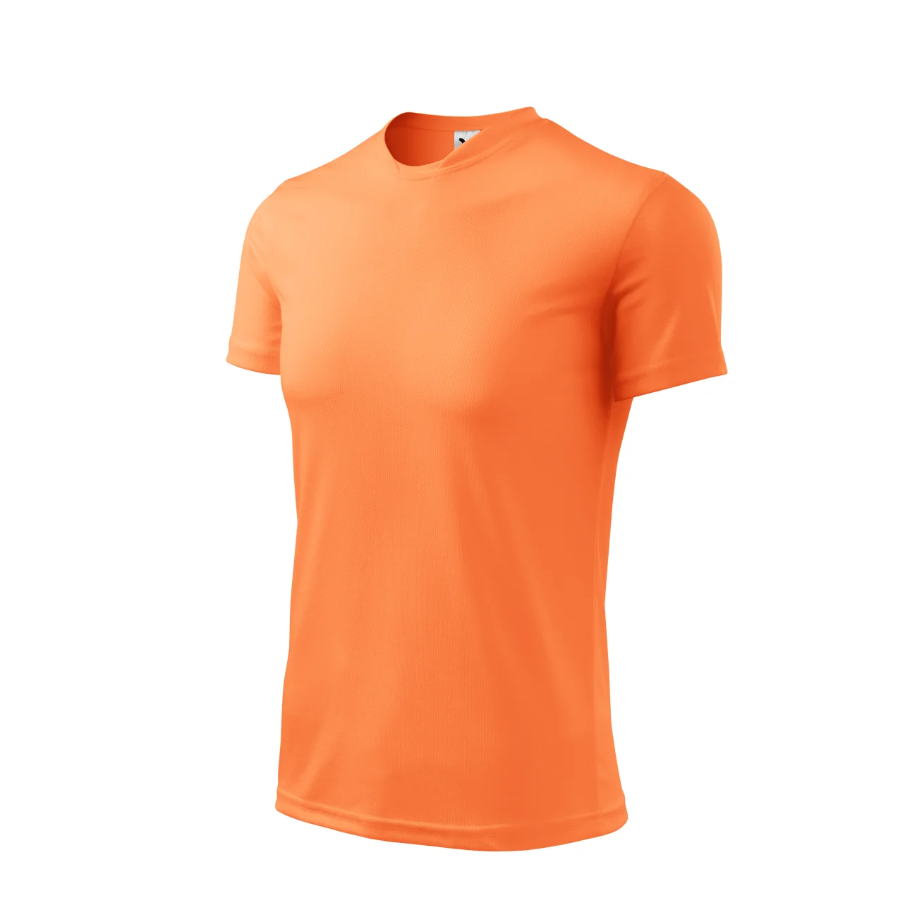 koszulka-t-shirt-basic-bawelna-malfini-147-88-neonowy-mandarynkowy-3 Koszulka sportowa dziecięca Malfini Fantasy 147 neonowo mandarynkowa - obrazek 1