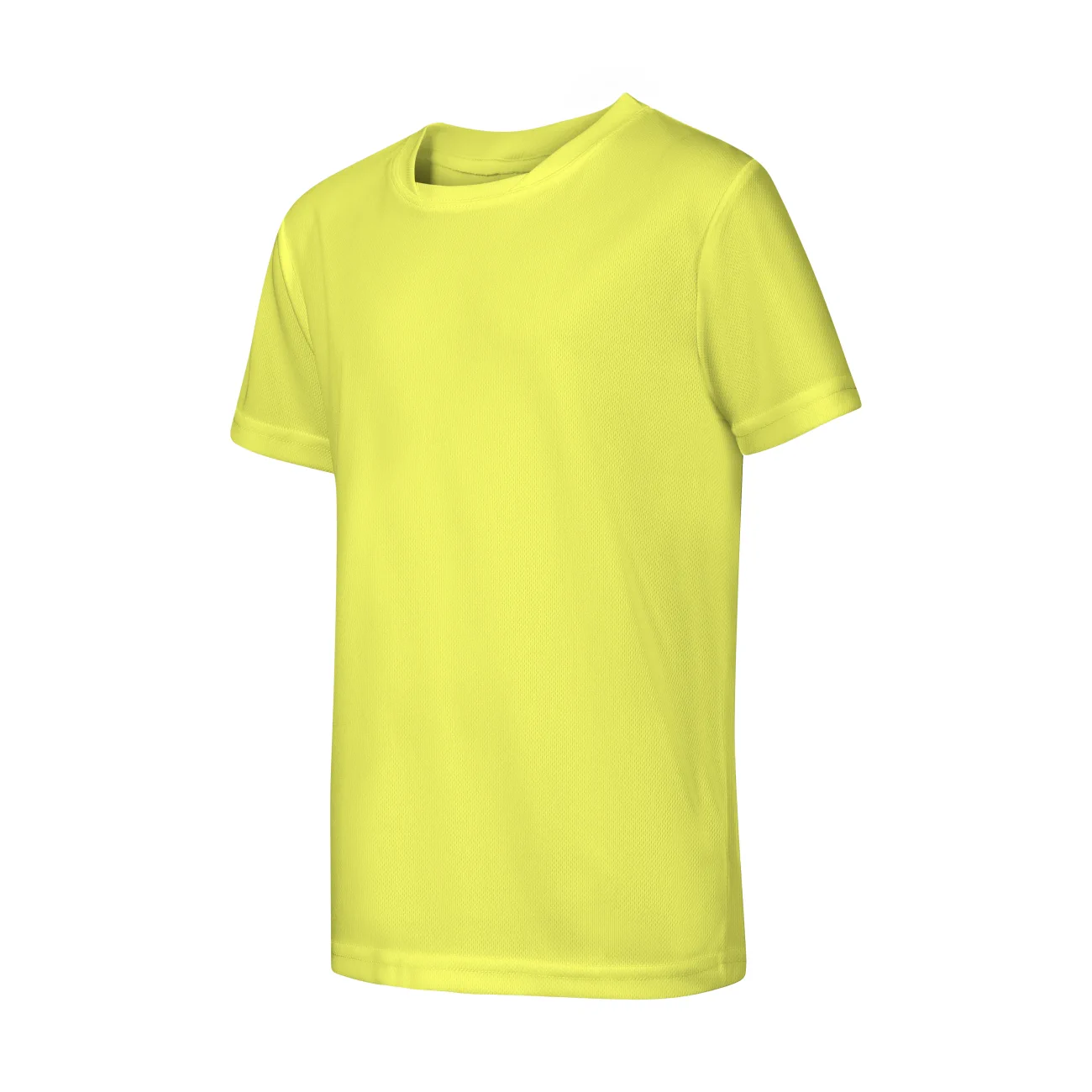 koszulka-t-shirt-basic-bawelna-malfini-147-90-neonoey-zolty-3 Koszulka sportowa dziecięca Malfini Fantasy 147 neonowo żółta - obrazek 1