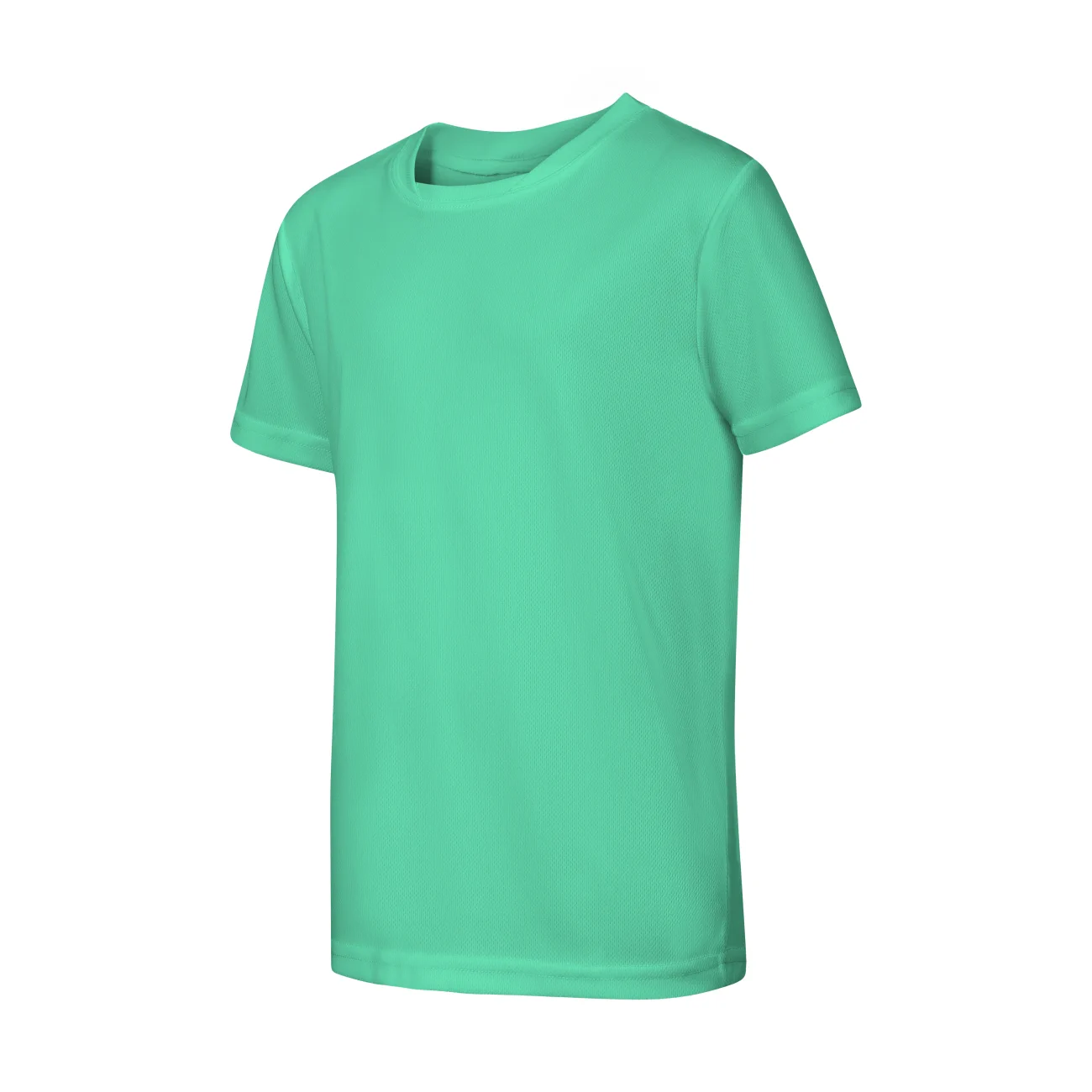 koszulka-t-shirt-basic-bawelna-malfini-147-95-mietowy-3 Koszulka sportowa dziecięca Malfini Fantasy 147 miętowa - obrazek 1