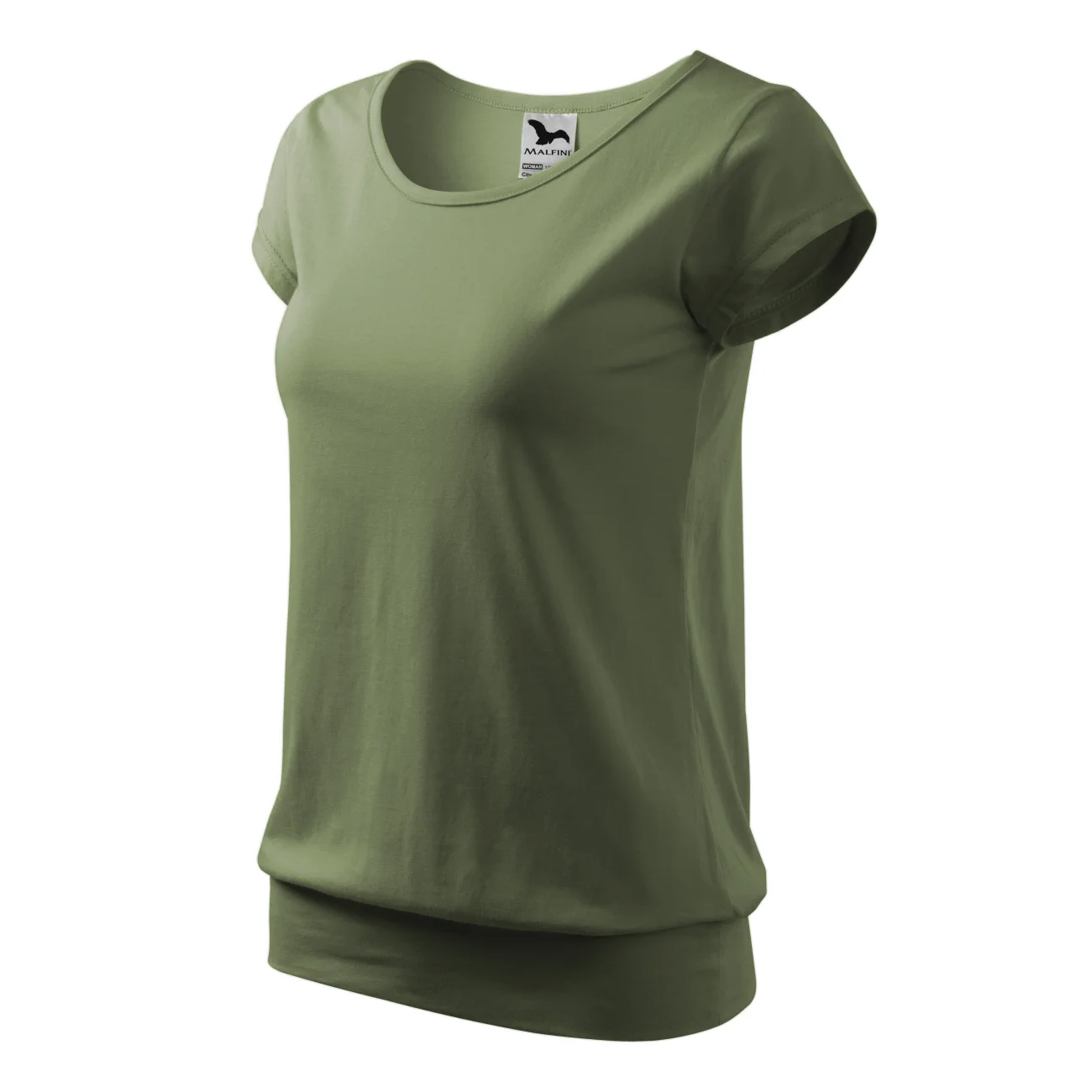 koszulka-t-shirt-city-bawelna-malfini-120-09-khaki-3 Koszulka damska Malfini City 120 army - obrazek 1