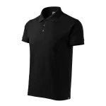 Koszulka polo męska Malfini Cotton Heavy 215 czarna