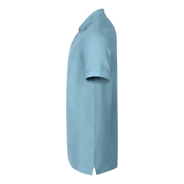 Koszulka polo męska Malfini Cotton Heavy 215 błękitna - obrazek 4