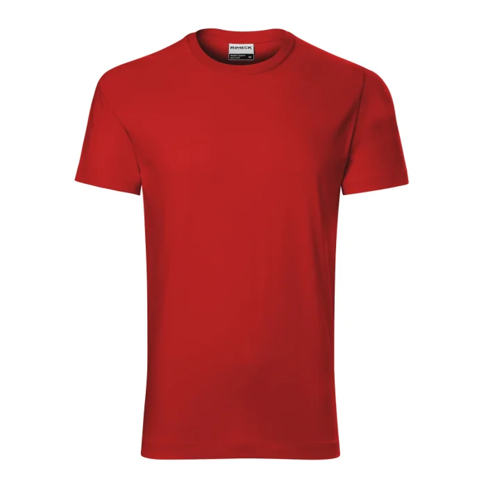 T-shirt męski Rimeck Resist Heavy R03 czerwona - obrazek 2