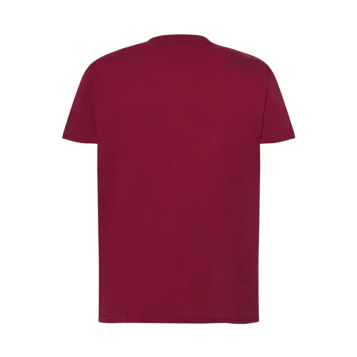 T-shirt męski JHK TSRA 190 bordowy - obrazek 2