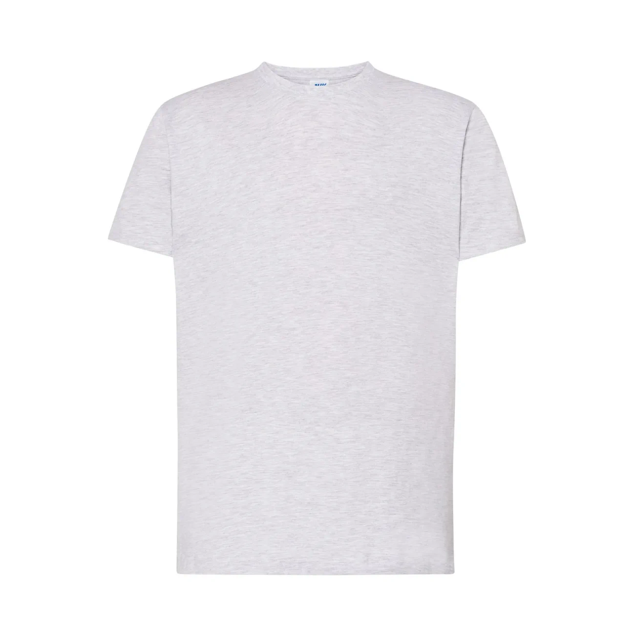 koszulka-t-shirt-jhk-meska-tsra190-popielata-1 T-shirt męski JHK TSRA 190 jasno szary melanż - obrazek 1