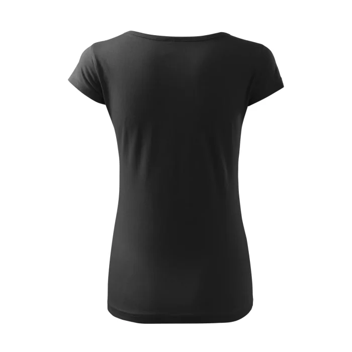 T-shirt damski Malfini Pure 122 czarna - obrazek 3